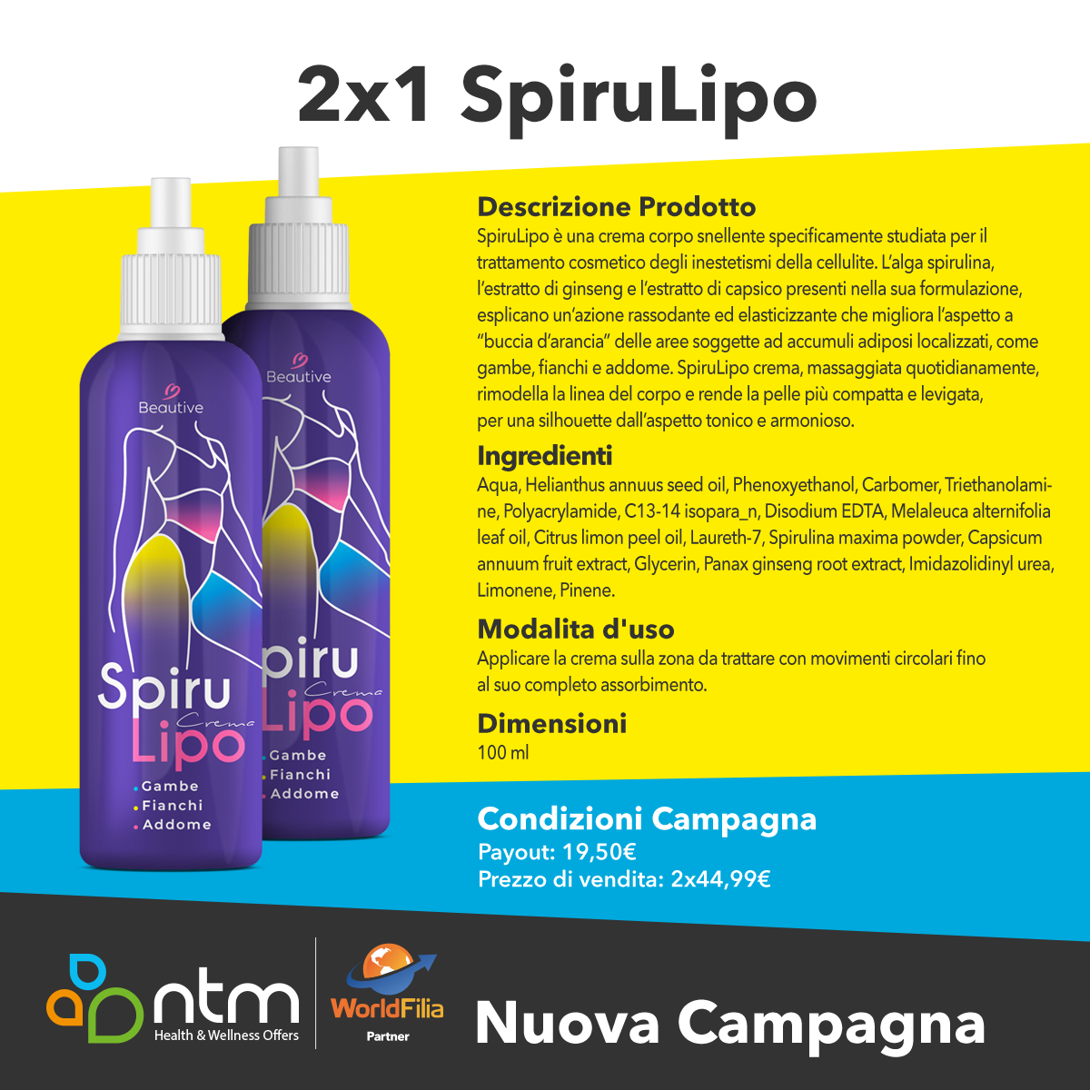 (NTM) SpiruLipo 2x44